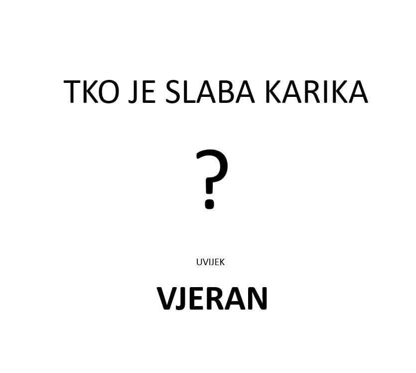 Ronko objavio zagonetnu fotografiju:”Tko je slaba karika?”