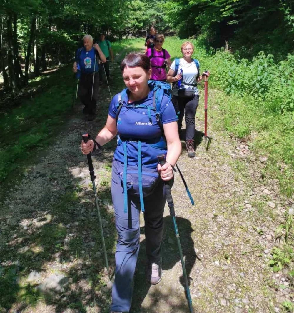 Planinarke i planinari HPD Sokolovca hodali su neoznačenim putovima Papuka u društvu raznovrsne divljači!