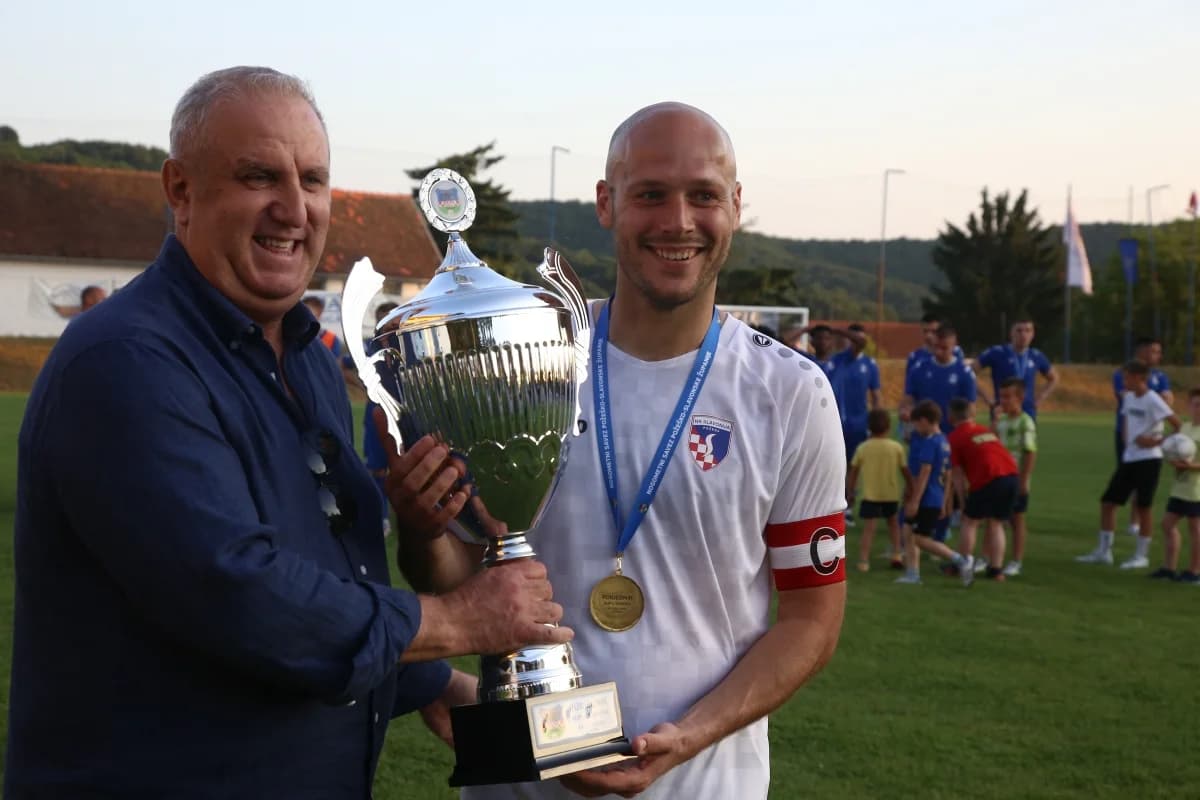 Jedan, ali vrijedan: Martinović golom u 55. sekundi donio Slavoniji 14. naslov pobjednika Kupa