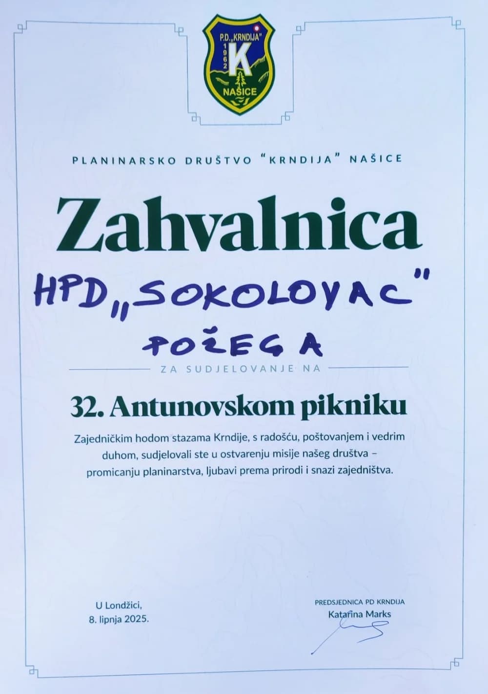 32. Antunovski piknik: Slavonija oživjela planinarskim duhom na Krndiji