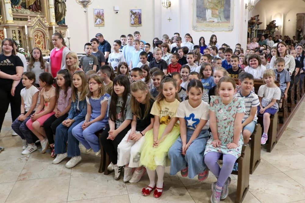 Misa zahvalnica prigodom završetka nastavne godine u Požegi