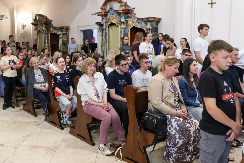 Misa zahvalnica prigodom završetka nastavne godine u Požegi
