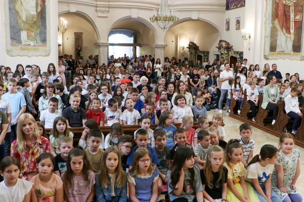 Misa zahvalnica prigodom završetka nastavne godine u Požegi