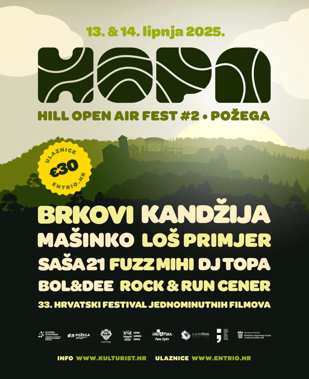 Ovog vikenda rockanje na Požeškoj gori!