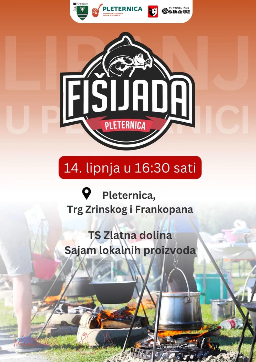 Ovog vikenda folklor, riba i tradicija u Pleternici: Ne propustite Fišijadu i LIDAS 2025.!