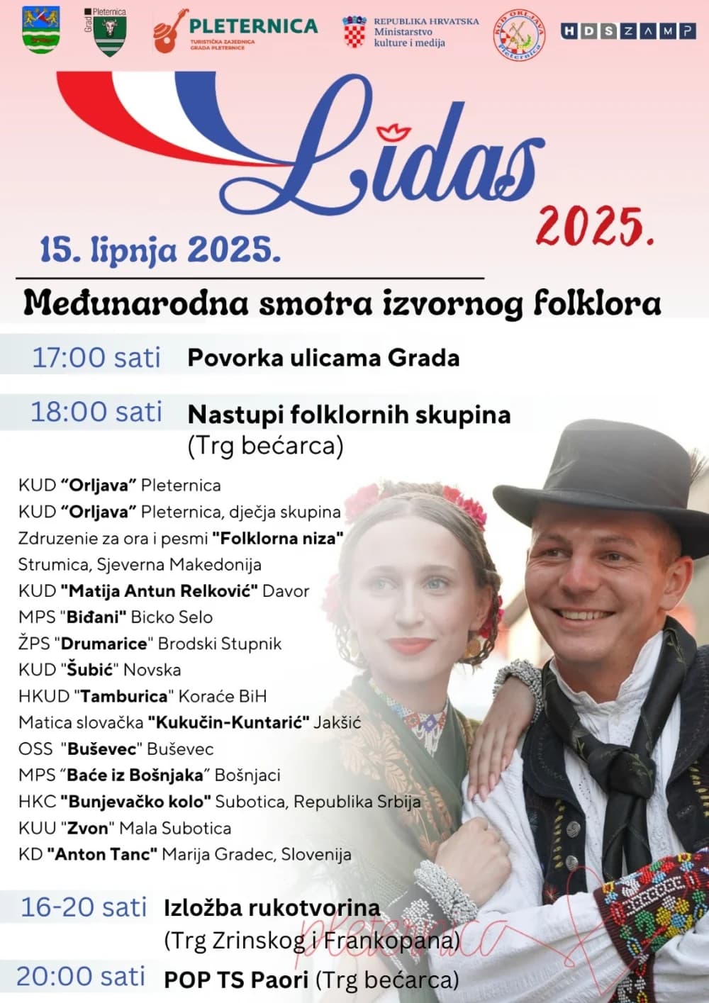 Ovog vikenda folklor, riba i tradicija u Pleternici: Ne propustite Fišijadu i LIDAS 2025.!