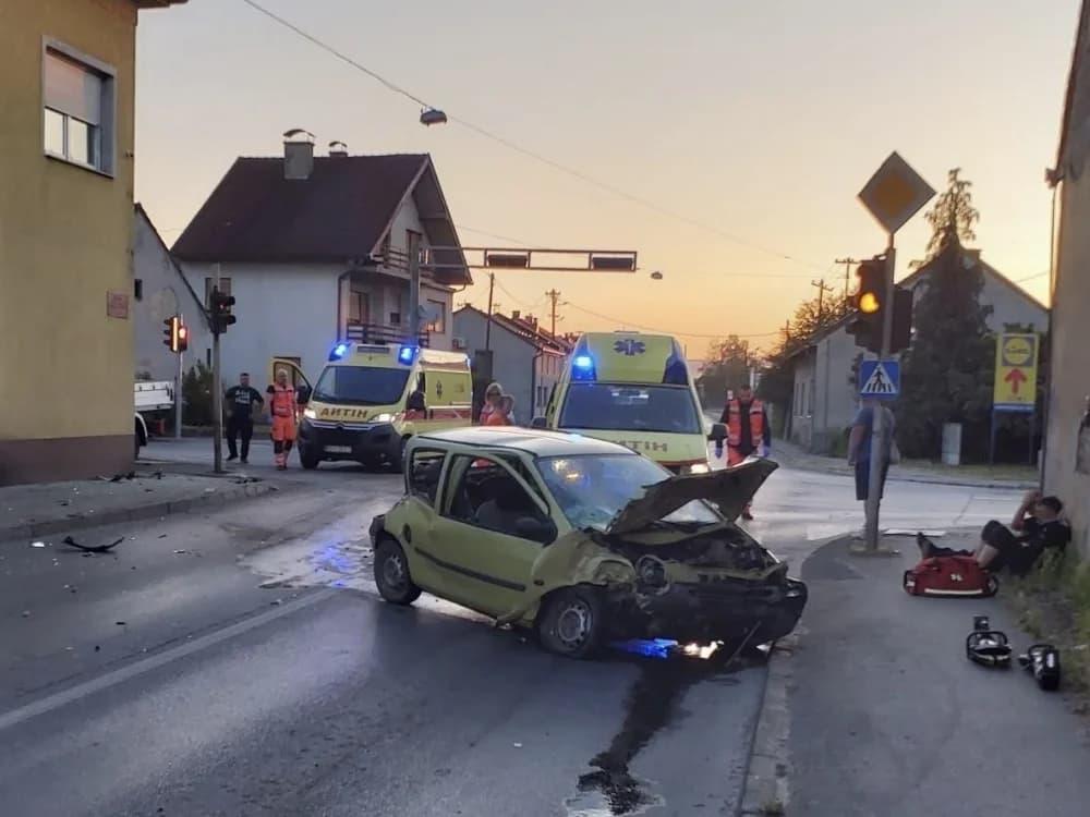 Za jutrošnju prometnu nesreću kriv vozač osobnog automobila. Napuhao je 1,71 