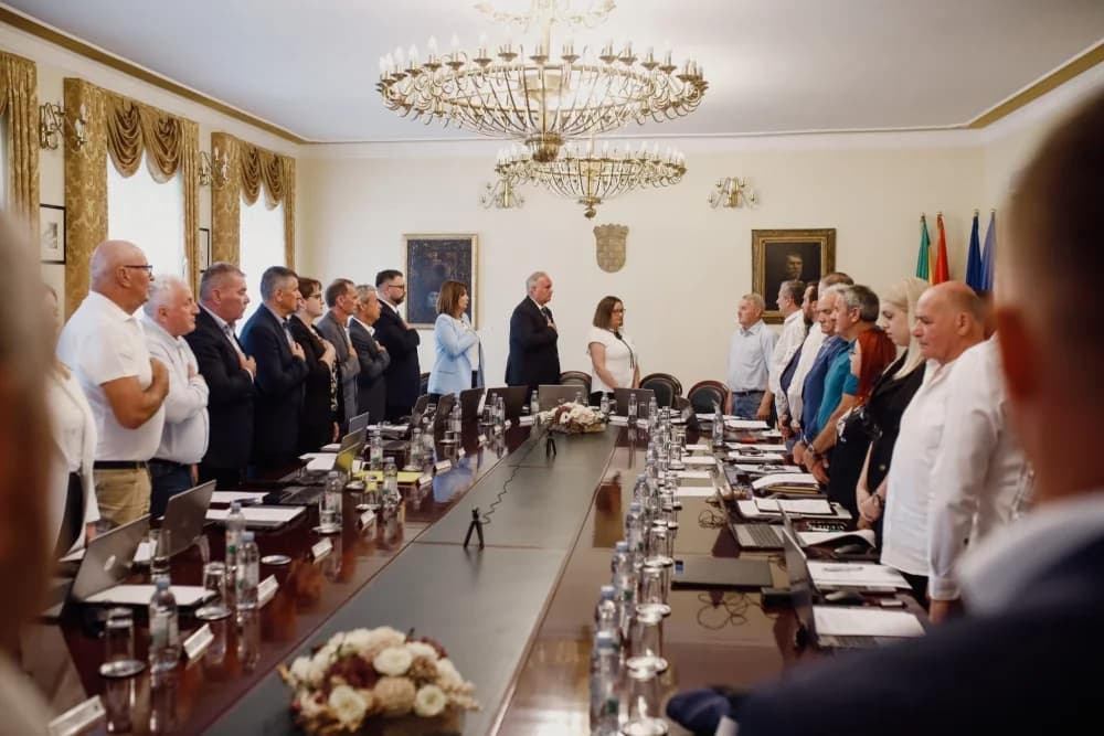 Konstituirana Županijska skupština PSŽ - predsjednik Ferdinand Troha, potpredsjednici Davor Huška i Zoran Krejči