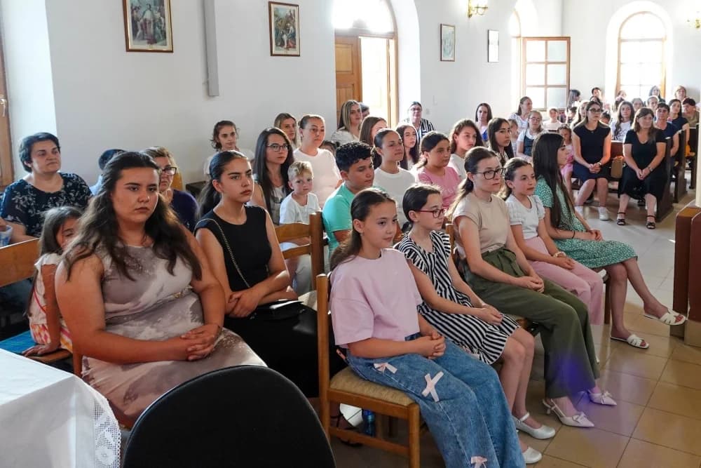 Krštenje petog djeteta roditelja Jaković u Đulovcu
