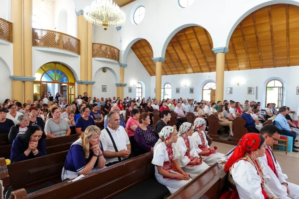 Krštenje petog djeteta roditelja Jaković u Đulovcu