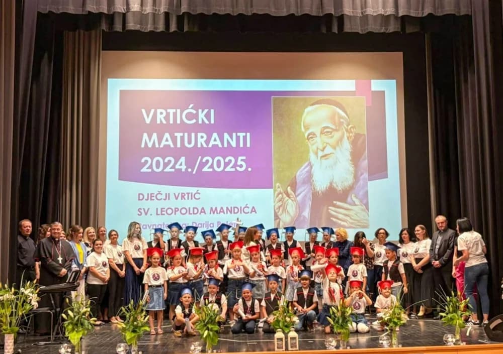 Završna priredba predškolaca katoličkog dječjeg vrtića u Požegi