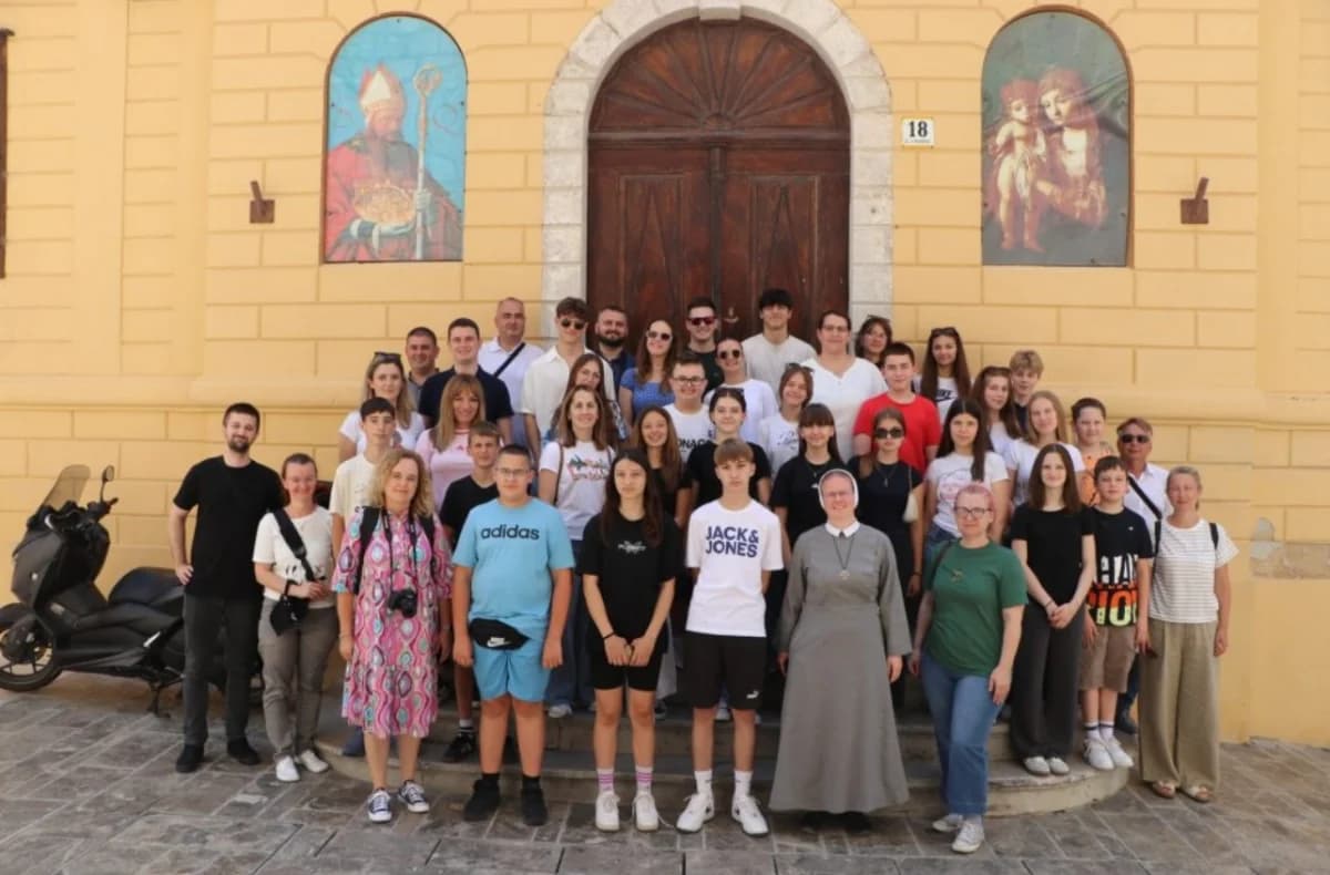 Nagrađeni vjeroučenici Požeške biskupije boravili u dječjem odmaralištu u Baški