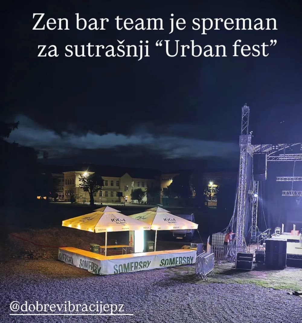 Zen Bar Team vas poziva na Urban Fest u Požegi!