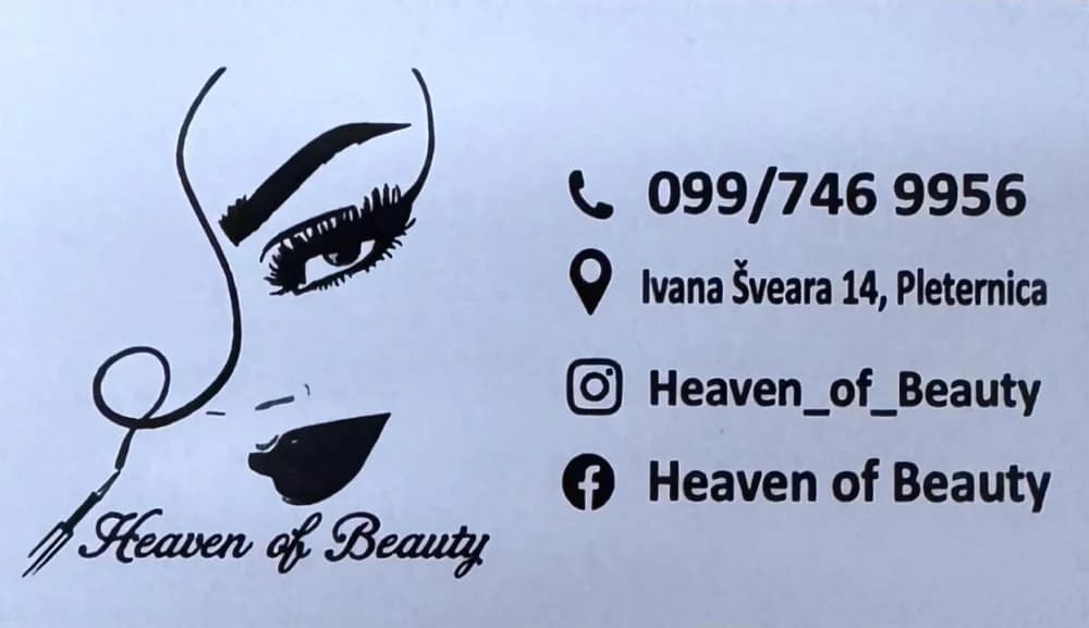 Heaven of Beauty – salon ljepote mlade Kutjevčanke Emanuele Katavić u Pleternici