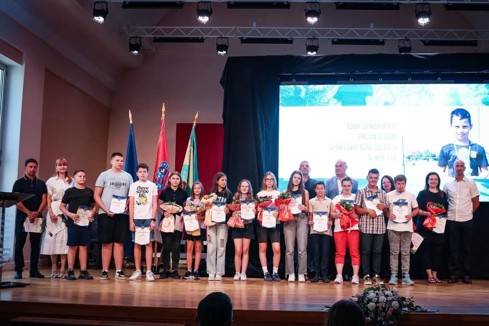 Dodijeljene nagrade najuspješnijim sportašicama, sportašima i sportskim udrugama s područja županije