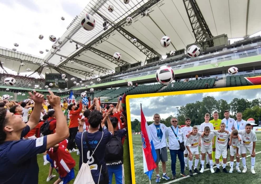 U najdražem dresu na stadionu Legije u Varšavi! Predstavnici lipičkog Doma sudjelovali na SP dječjih domova