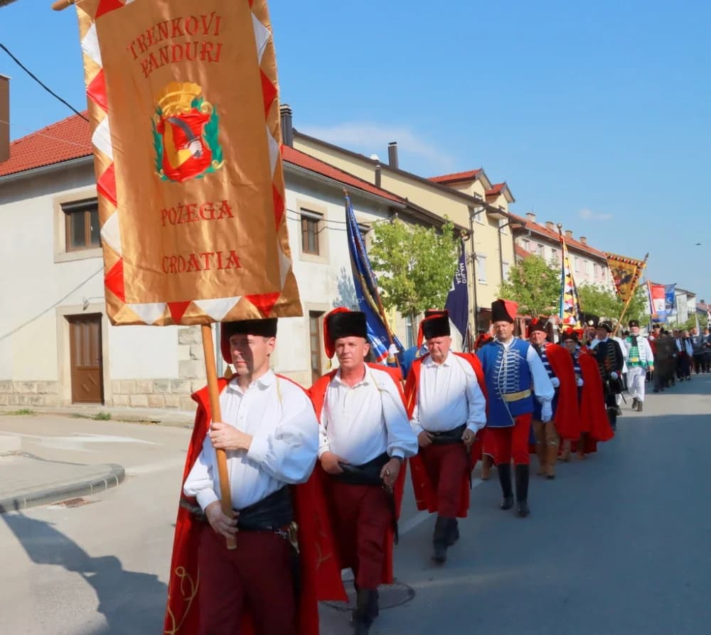 ’Panduri’ sudjelovali na 1100. obljetnici krunidbe kralja Tomislava u Tomislavgradu