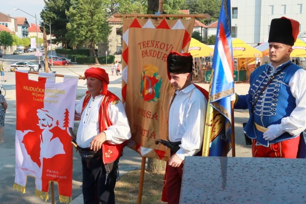 ’Panduri’ sudjelovali na 1100. obljetnici krunidbe kralja Tomislava u Tomislavgradu