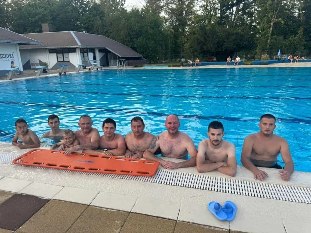 Lipički vatrogasci održali vježbu spašavanja unesrećenih iz vode