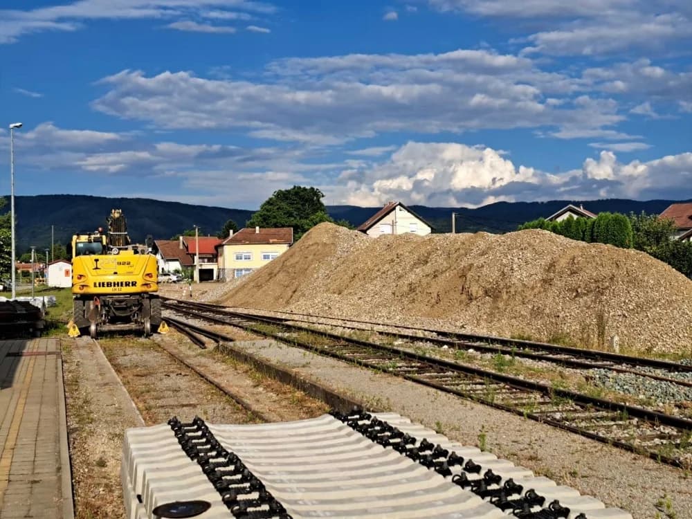 Obnova željezničke pruge Banova Jaruga – Lipik – Pakrac u punom tijeku