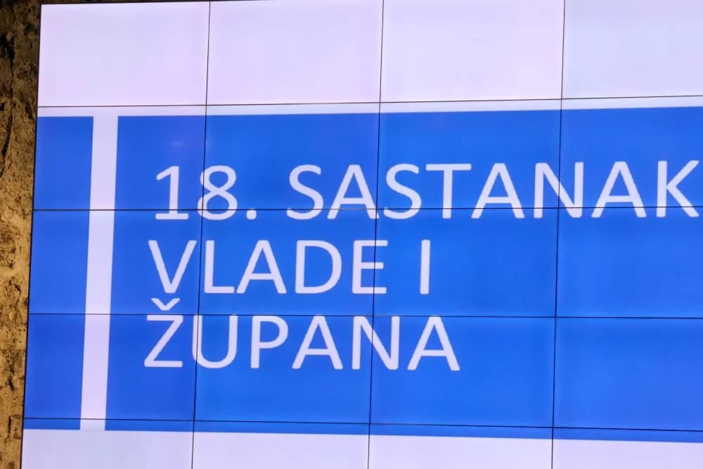 Jozić na sastanku s premijerom i ministrima: „Samo rast gospodarstva može pomoći smanjenju regionalnih razlika“