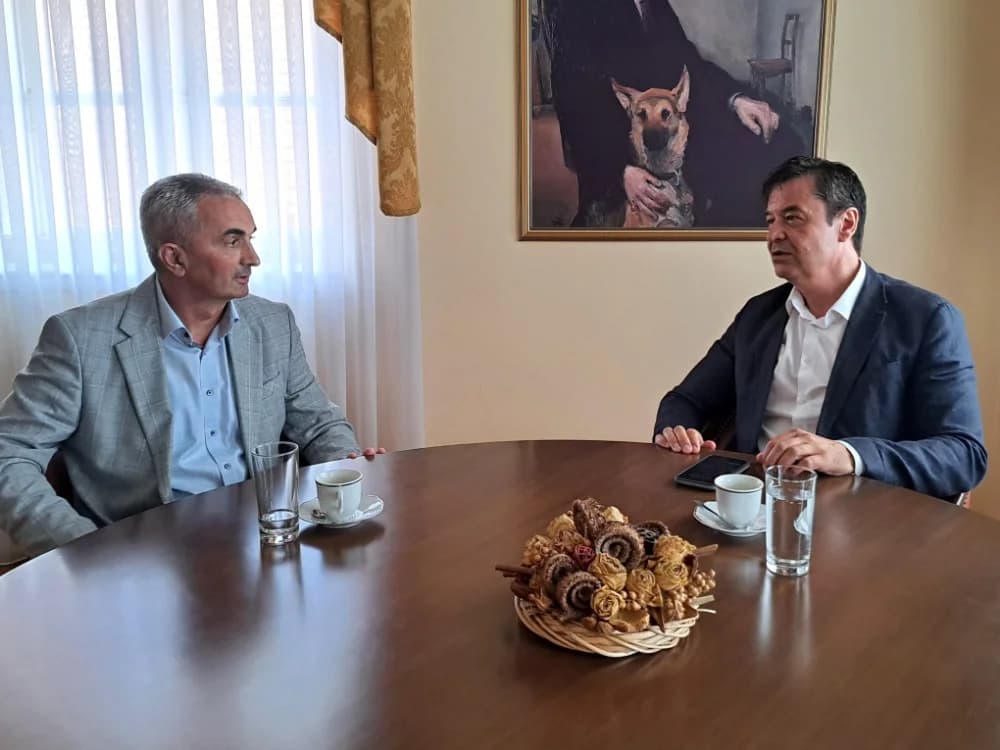 Gradonačelnik Miličević ugostio potpredsjednika HGK-a za poljoprivredu i turizam Dragana Kovačevića