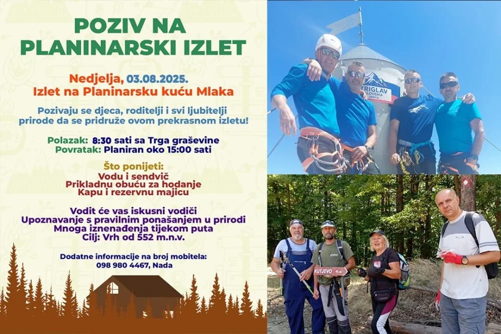 HPD Vidim poziva na ljetni izlet, Dječju planinarsku školu i osvaja vrhove Slovenije!