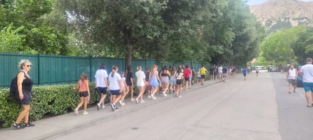 Kutjevački učenici u Baškoj – nastavlja se višedesetljetna tradicija