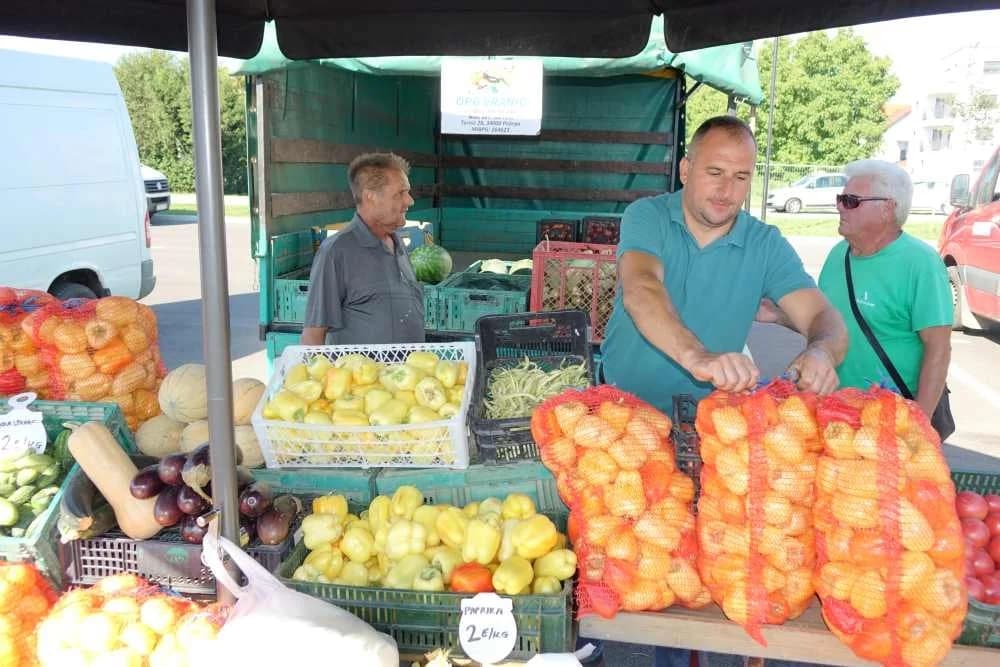 Ponuda požeške tržnice, 09. kolovoz, 2025.