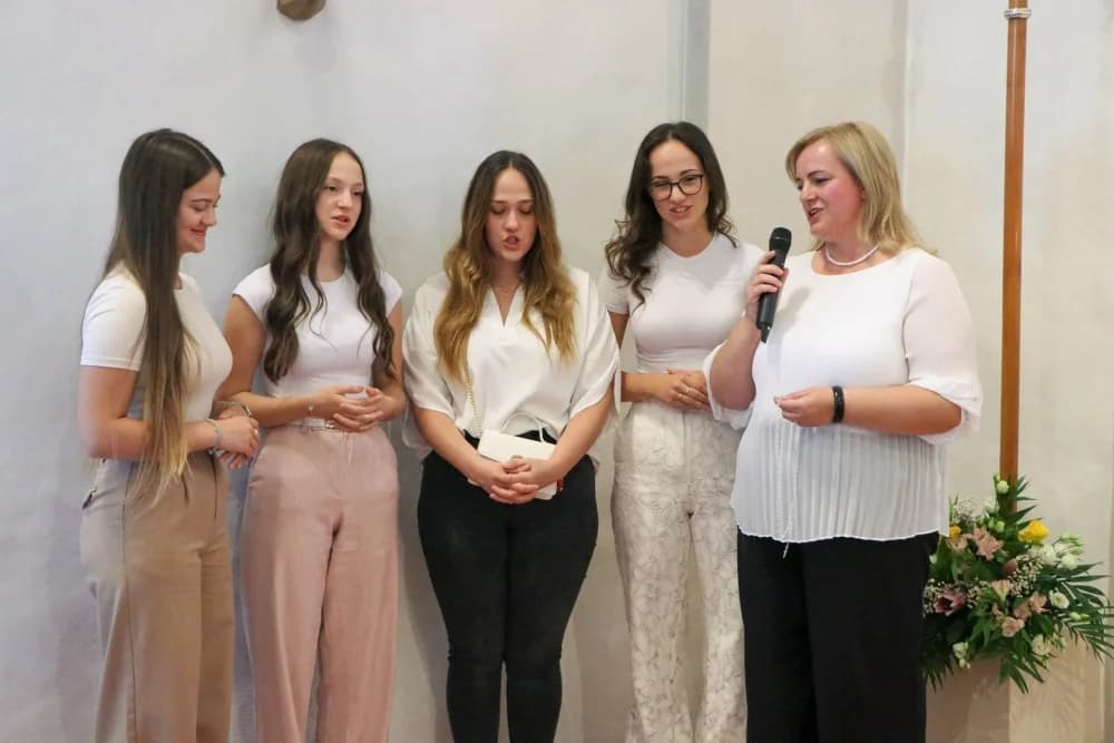 Hodočašće obitelji s brojnom djecom u Voćin