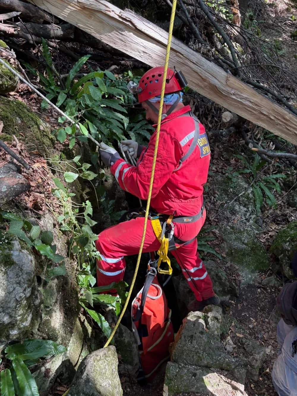 Speleo vježba HGSS Stanice Požega na Papuku
