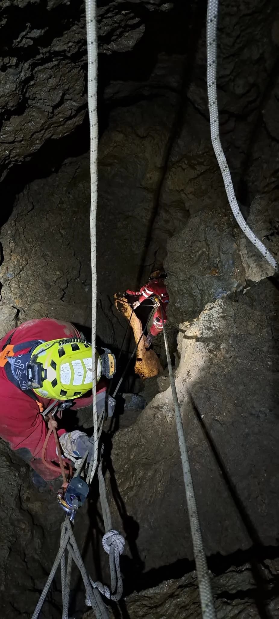 Speleo vježba HGSS Stanice Požega na Papuku