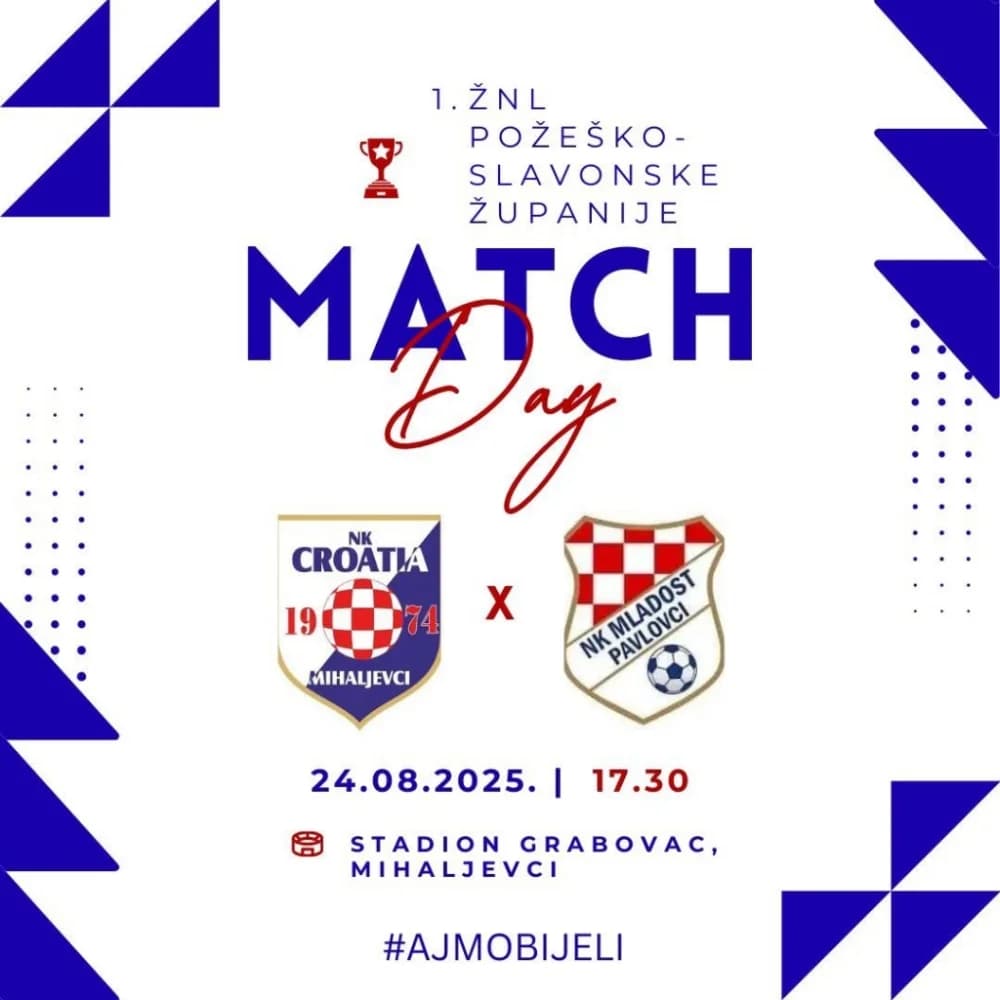 Narednog vikenda kreću prvenstva u 3. NL - Istok, MŽNL, 1. ŽNL i 2. ŽNL