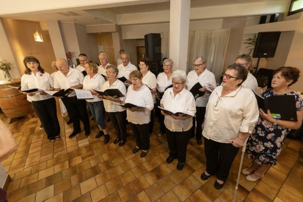 Tradicionalno druženje umirovljenika Grada Kutjeva u Ribarskoj kući Lukač