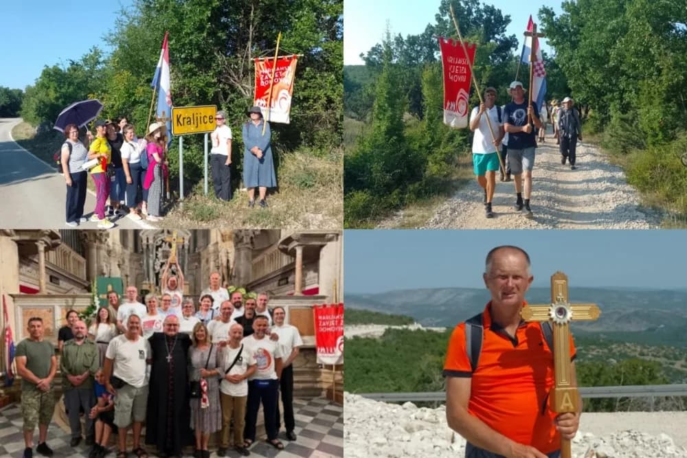 Od Knina do Trilja: Vinko Krsnik iz Kutjeva sudjelovao u 10-dnevnom hodočašću za našu zajednicu i bolesnike