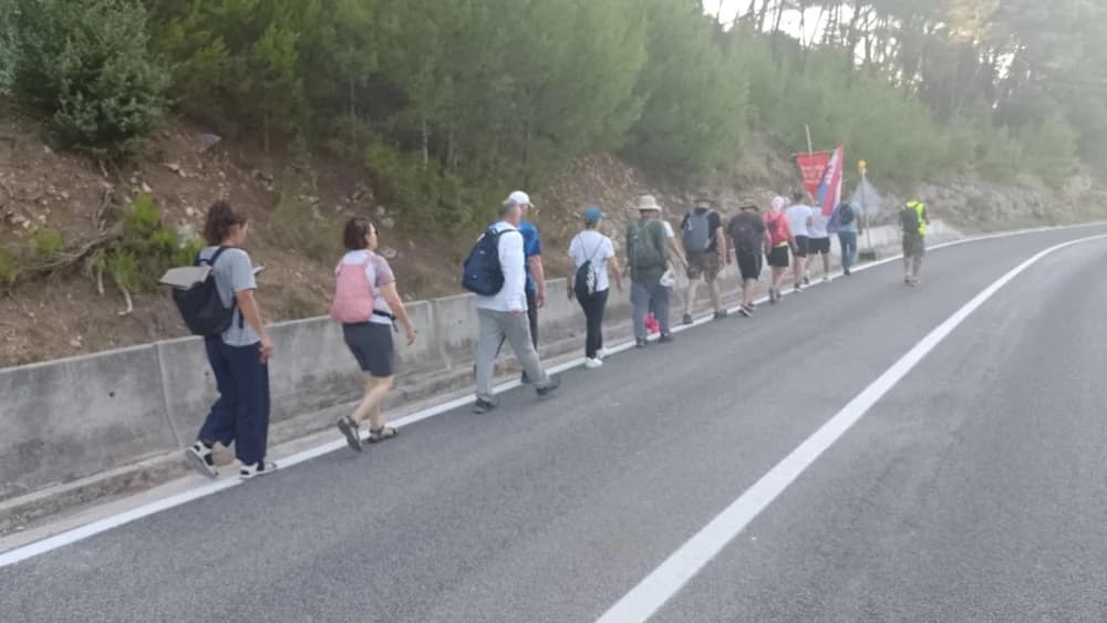 Od Knina do Trilja: Vinko Krsnik iz Kutjeva sudjelovao u 10-dnevnom hodočašću za našu zajednicu i bolesnike