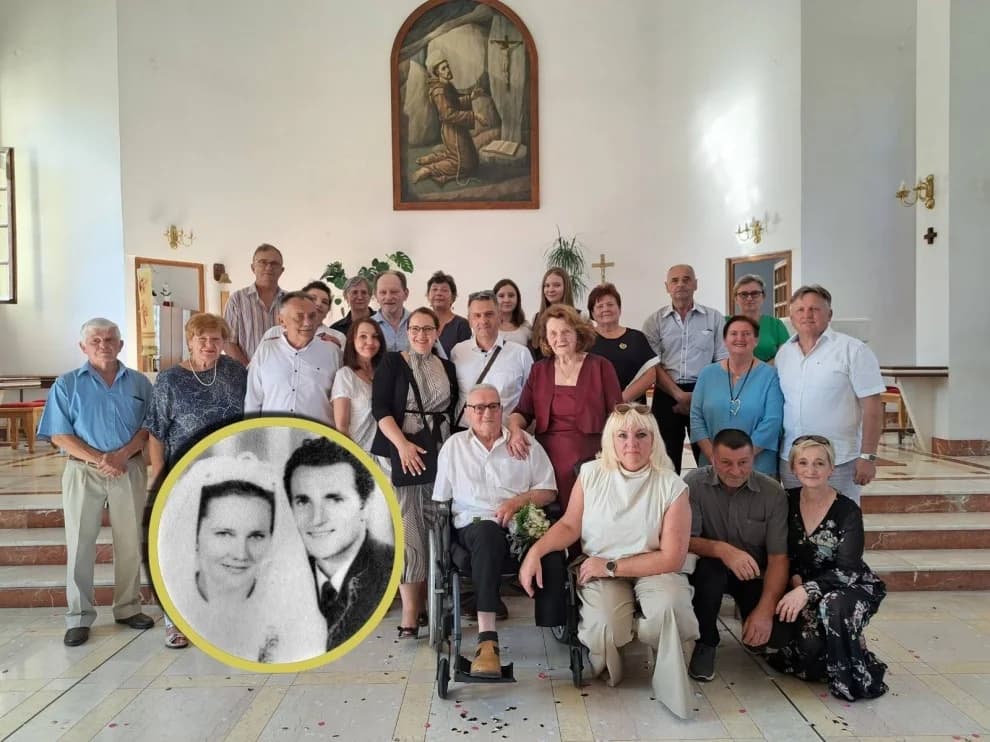 Verica i Zdenko Ranković proslavili 55 godina braka