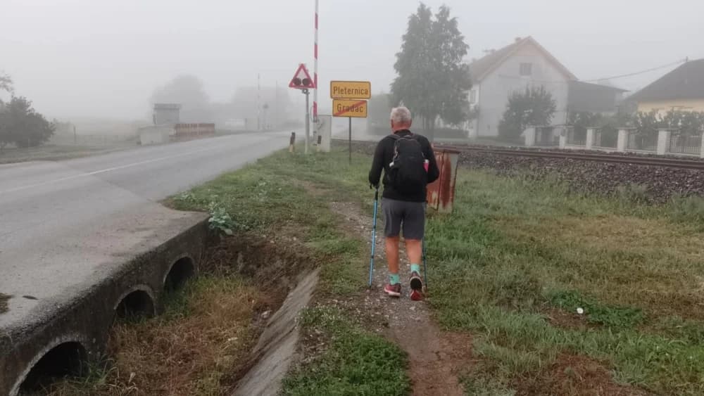 52 kilometra hoda: Vinko Krsnik iz Kutjeva na hodočašću do Koraća u Bosni