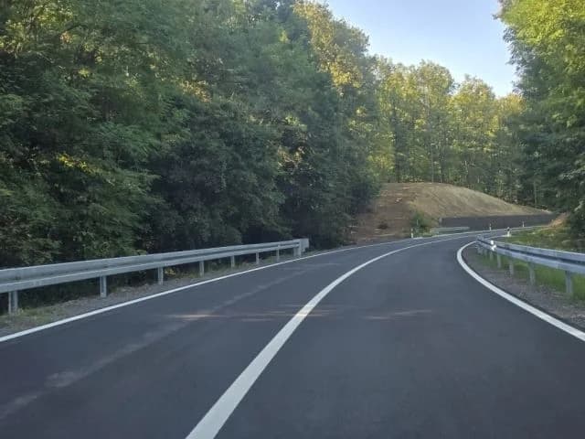 Pogledajte posljednje kadrove ceste Baćindol – Rešetari prije puštanja u promet