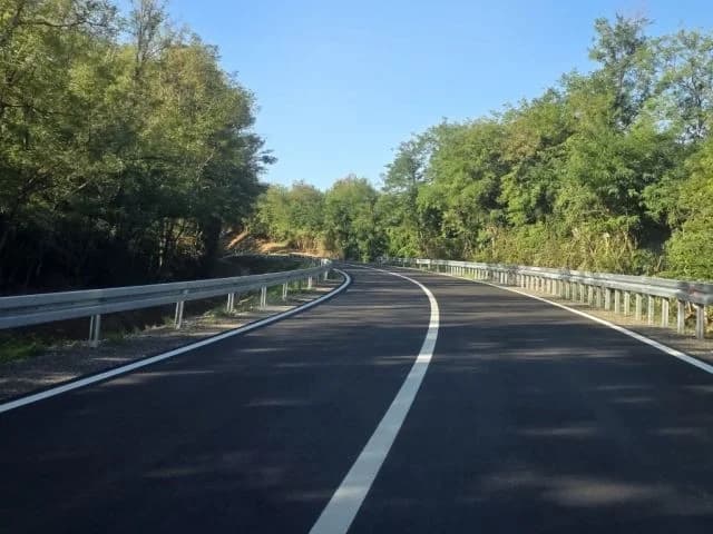 Pogledajte posljednje kadrove ceste Baćindol – Rešetari prije puštanja u promet
