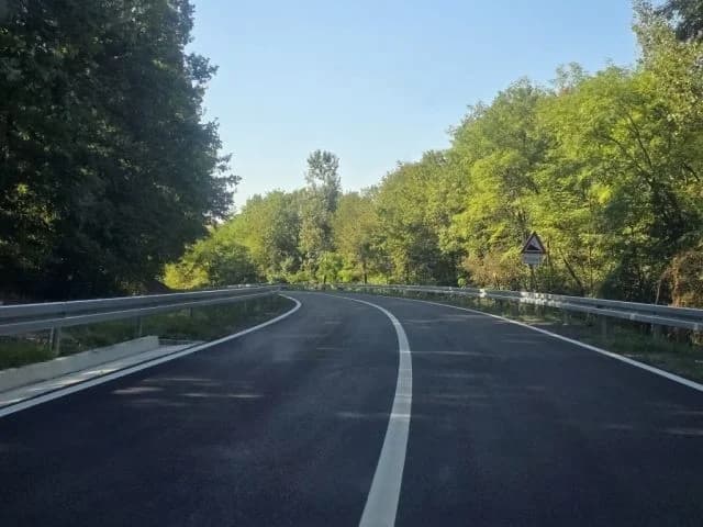 Pogledajte posljednje kadrove ceste Baćindol – Rešetari prije puštanja u promet