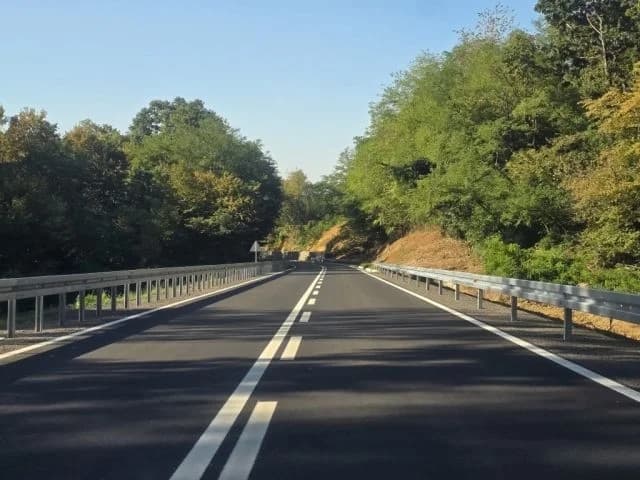 Pogledajte posljednje kadrove ceste Baćindol – Rešetari prije puštanja u promet
