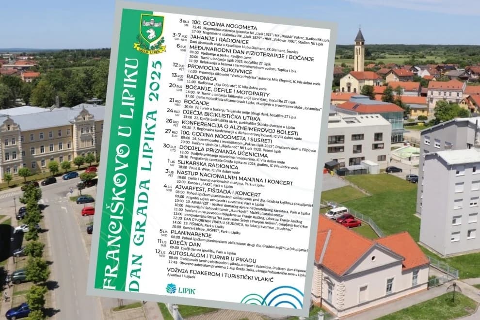 Lipik slavi Dan grada i blagdan sv. Franje Asiškog uz bogat program