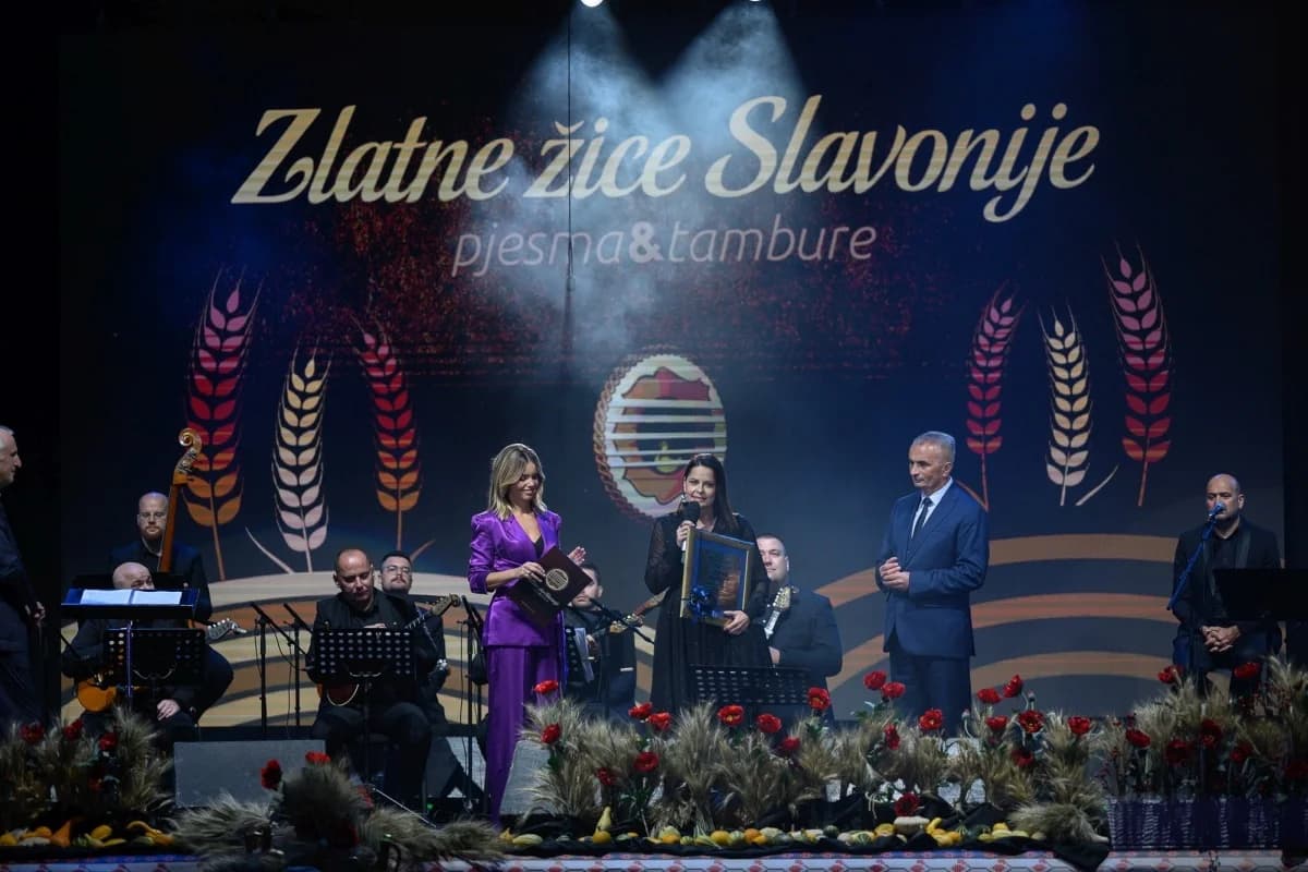 ZLATNE ŽICE SLAVONIJE: Požega je odala priznanje svom Borisu Ćiri Gašparcu
