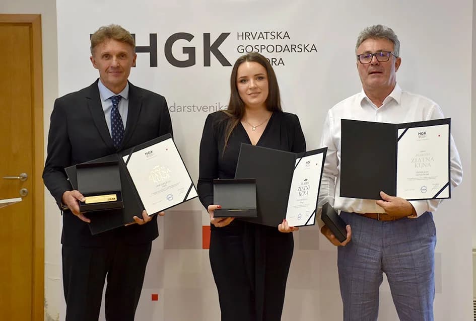Zlatne kune dobile tvrtke Lipik glas, Usluga i Legac partner