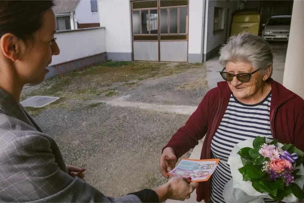 [FOTO] Posjet korisnicima projekta “Zaželi – za bolje sutra III” povodom Dana starijih osoba