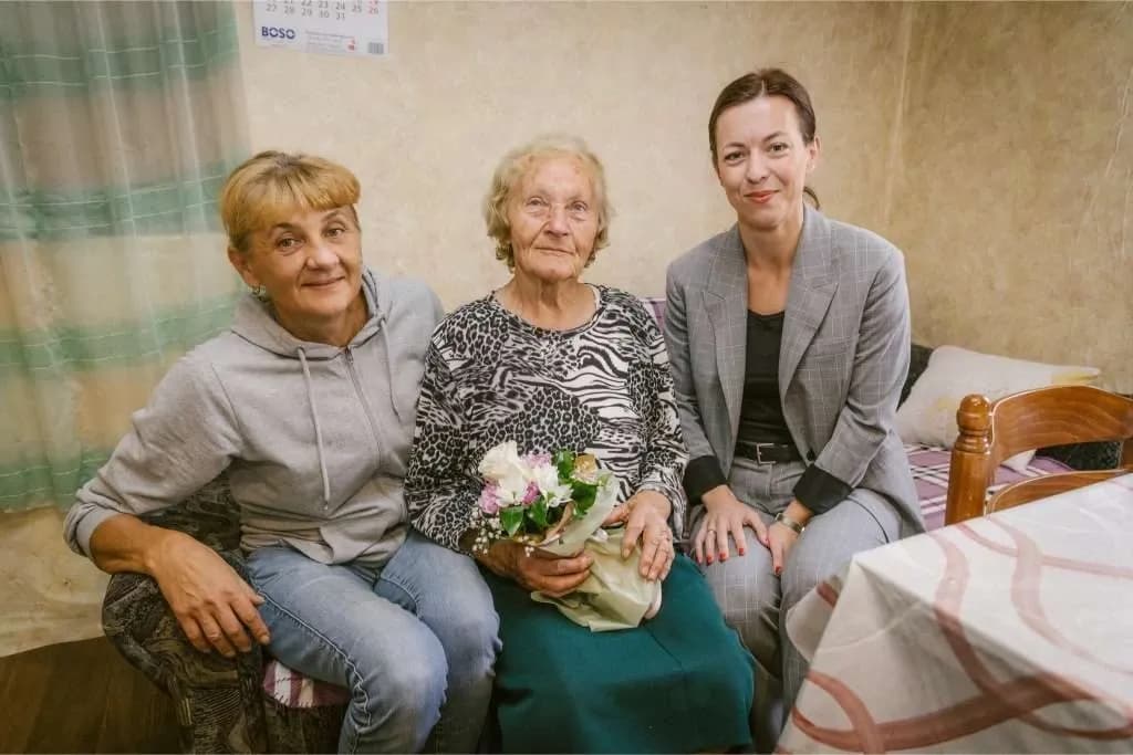 [FOTO] Posjet korisnicima projekta “Zaželi – za bolje sutra III” povodom Dana starijih osoba