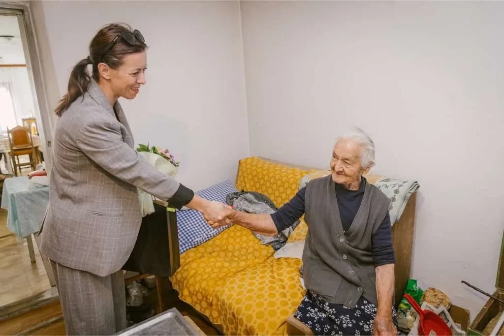 [FOTO] Posjet korisnicima projekta “Zaželi – za bolje sutra III” povodom Dana starijih osoba