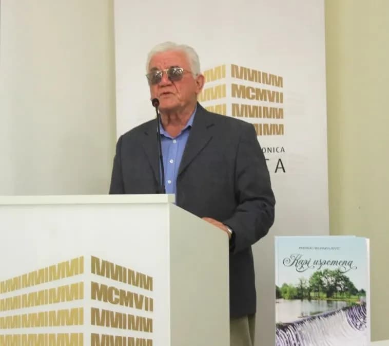 MJESEC HRVATSKE KNJIGE U PLETERNIČKOJ KNJIŽNICI: Predstavljena zbirka pjesama ’Kapi uspomena’ Predraga Milosavljevića