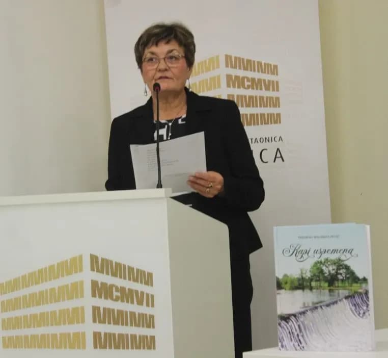 MJESEC HRVATSKE KNJIGE U PLETERNIČKOJ KNJIŽNICI: Predstavljena zbirka pjesama ’Kapi uspomena’ Predraga Milosavljevića